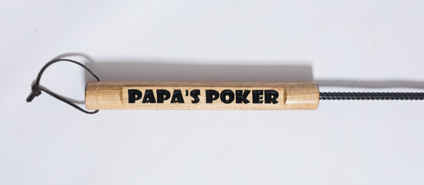 PaPa's Poker Outdoor Fire Pit Poker