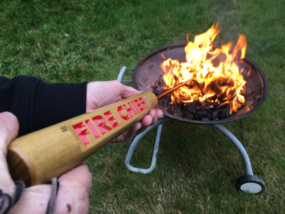 Fire Chief Outdoor Fire Pit Poker